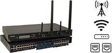 集成 LTE 的控制台服务器